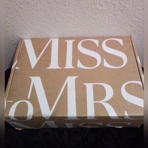 Brand New Miss To Mrs Bridal  Box”